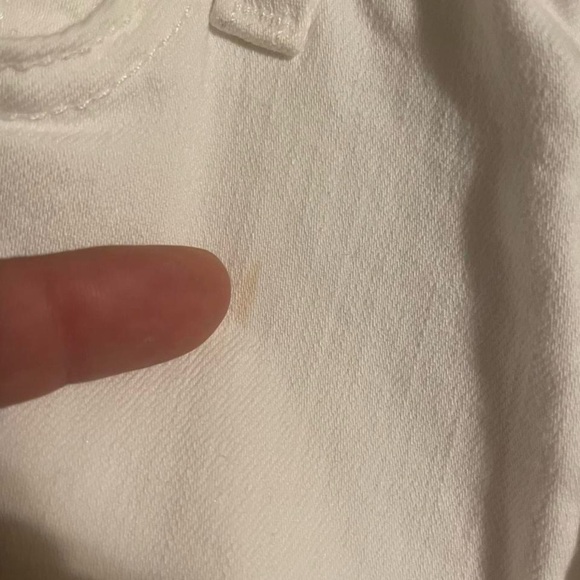 7 For All Mankind white Boot Cut Jeans - Picture 5 of 7